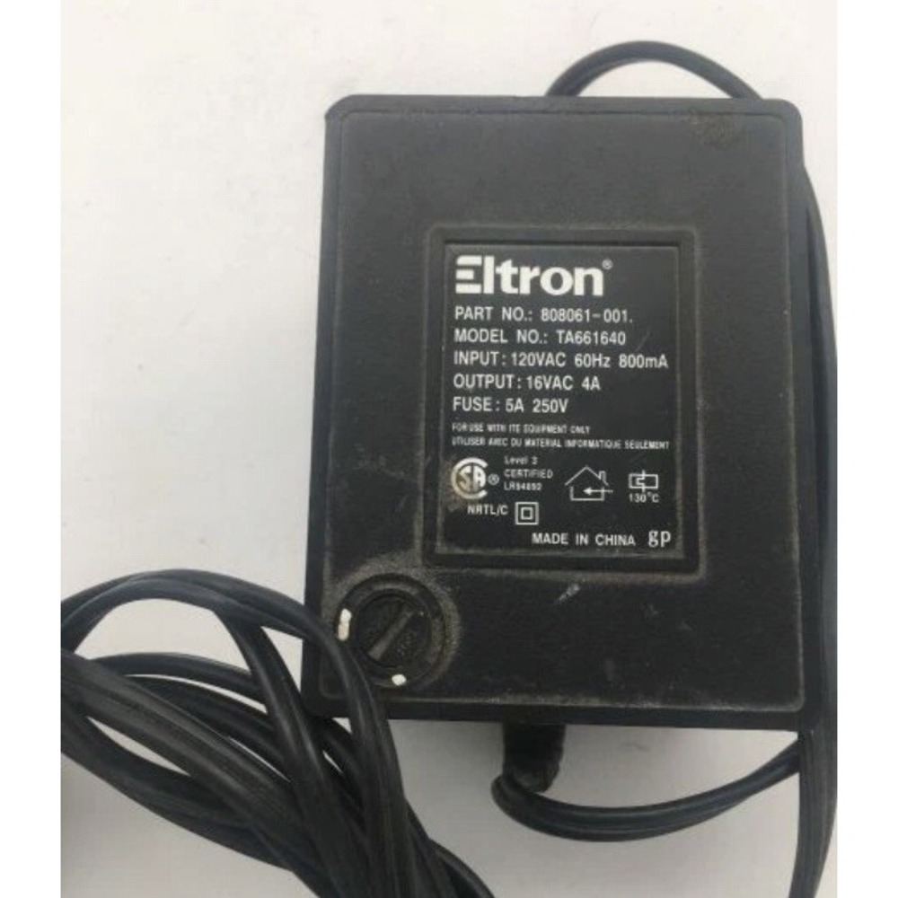 Eltron 808061-001 model ta661640 16vac 800ma‎